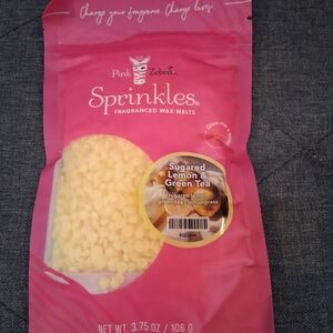 Pink Zebra Sugared Lemon & Green Tea Sprinkles